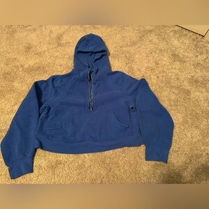 Lululemon Scuba Oversized 1/2 Zip Hoodie – Blue – XS/S